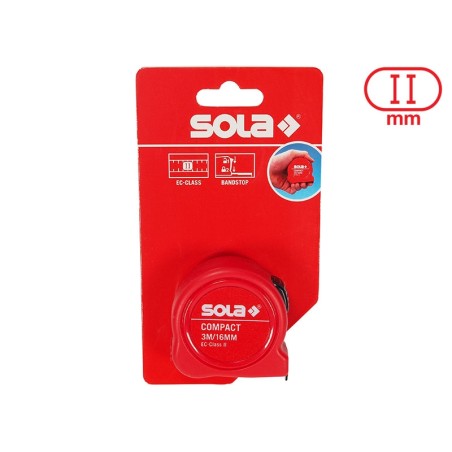 SOLA Compact Short Measurement Tape - 3 m