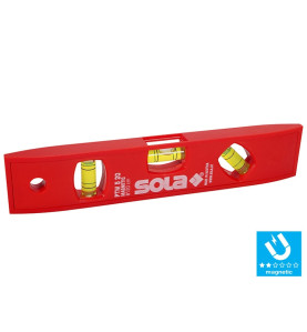 SOLA PTM 5 ABS Plastic Spirit Level With Magnetic Stripe