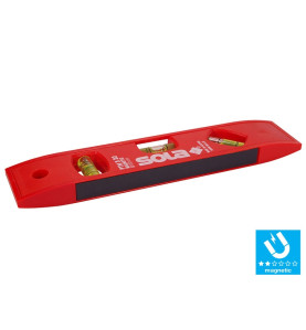 SOLA PTM 5 ABS Plastic Spirit Level With Magnetic Stripe