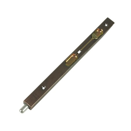 IBFM Flush Bolt With Staple For Wooden Doors - 200 mm, Bronze