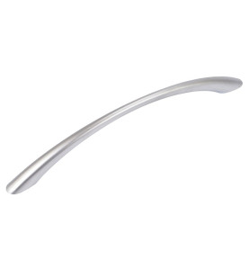020 Furniture Handle - 128 mm, Matt Chrome