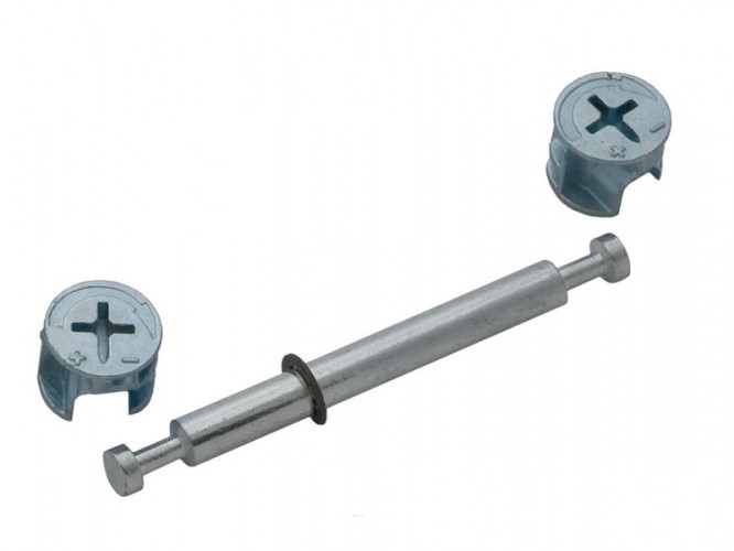 SEM-MF-CF074 Minifix Double-ended Bolt With Two Cams