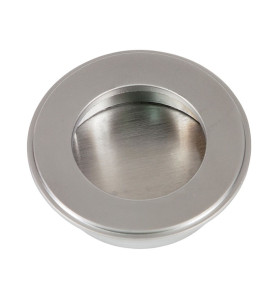8386 Sliding Door Handle - Matt Chrome