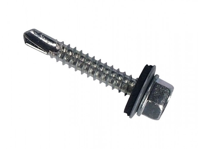 KAMA Self-drilling Screw For Profiled Sheet To Steel Fixings - 6 x 38 mm