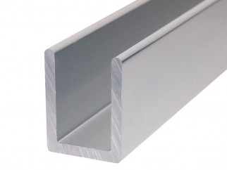 U-shaped Aluminium Profile For Glass