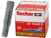 Универсални дюбели с широка периферия Fischer UX R - 10 x 60 мм, 25 бр.