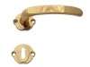 Regulus Door Handles - Gold, For standard key