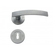 Argus Door Handle - For Standart Key, Matte Chrome