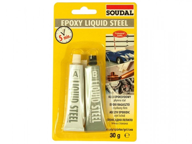 Soudal Epoxy Liquid Steel Glue
