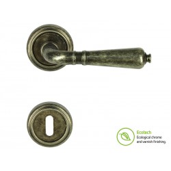 Дръжки за интериорни врати Forme Vintage Antik - Антично сребро, За обикновен ключ