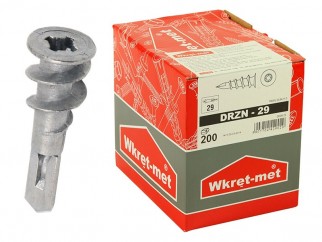 Метални дюбели за гипсокартон Wkret-met DRZN-29