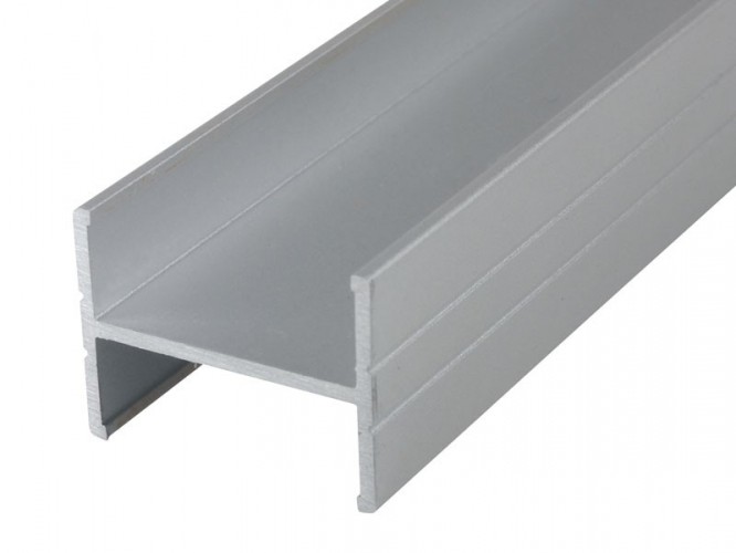 PPH18 Aluminium H-shaped Profile For Furniture Boards