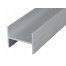 PPH18 H-shaped Profile For Furniture Panels - 3 meters, Aluminium