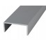 PNC18 U-shaped Profile For Furniture - 3 meters, Aluminium
