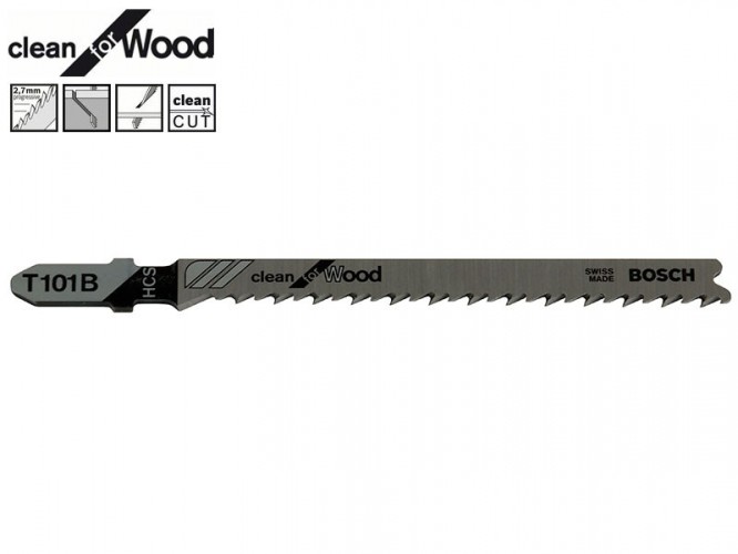 Bosch Clean for Wood T101B Jigsaw Blade