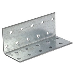 Метална ъглова планка с перфорация KM 14 - 40 x 40 x 100 мм