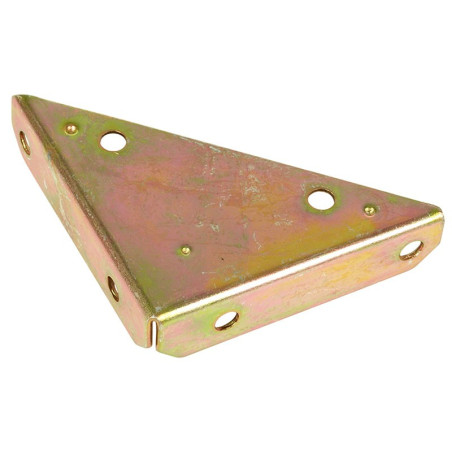 Триизмерна ъглова метална планка DMX NS - 100 x 100 x 28 мм