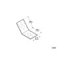 DMX KLR 2 Metal Angle Bracket - 70 x 70 x 55 mm, 135°