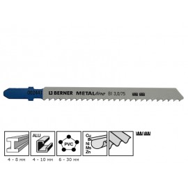 Berner MetalLine BI 3.0/75 Jigsaw Blade