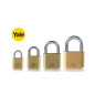 Brass padlock Yale