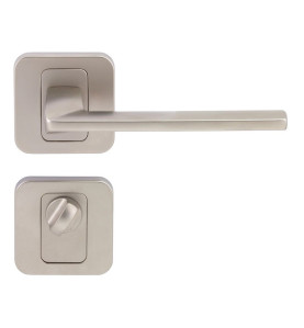 Pem Interior Door Handles - Matte Nickel, For WC