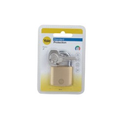 Brass padlock Yale