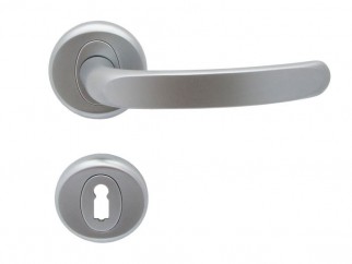 Regulus Interior Door Handles - Matte Chrome, For Standard Key