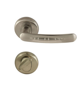 Cobra Door Handle - For WC, Inox