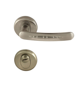Cobra Door Handle - For WC, Inox