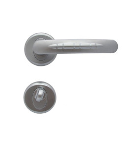 Cobra Door Handle - For WC, matte chrome