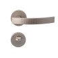 Argus Interior Door Handles - WC, Matt Nickel