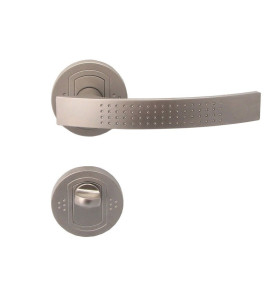 Argus Door Handle - For WC, Matte Nickel