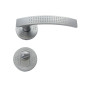 Argus Interior Door Handles - WC, Matt Chrome
