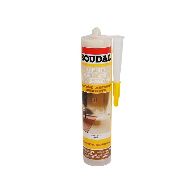 Паркетен уплътнител за подове и первази Soudal - Явор