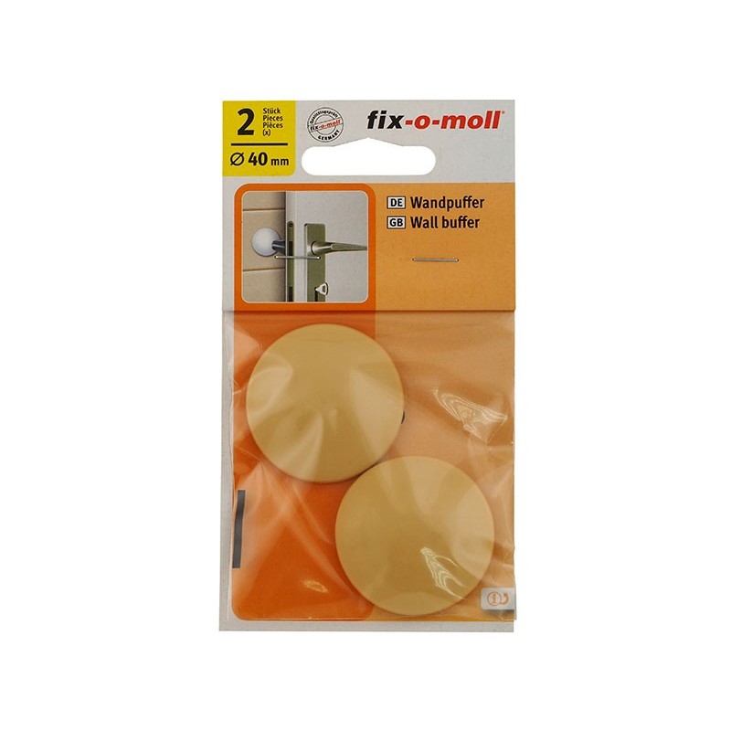 Self-adhesive Wall Buffer Fix-o-moll - ∅40 mm, Beige Self-adhesive Wall Buffer Fix-o-moll - ∅40 mm, Beige