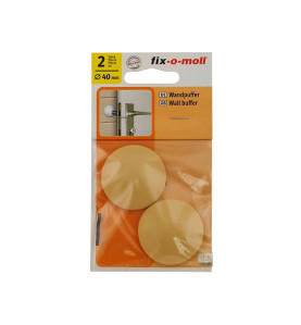 Самозалепващ буфер за врата Fix-o-moll - ф40 мм, Бежов