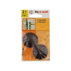 Самозалепващ буфер за врата Fix-o-moll - ф40 мм, Кафяв