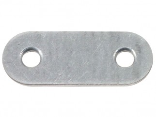 Straight Metal Plate - 37 х 14 mm