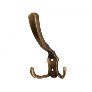 Nomet G4 Furniture Hook - Antique Brass