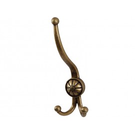 Nomet Sol G4 Furniture Hook - Antique Brass