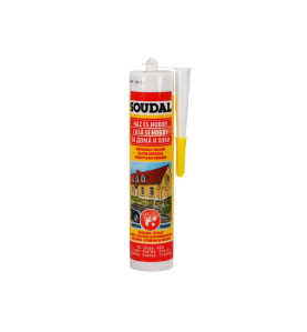 Универсален силикон Soudal - 300 мл, Прозрачен