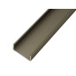 PNC18 U-shaped Profile For Furniture - 3 meters, Champagne