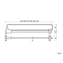 Hanger Pull Lever - 350 mm
