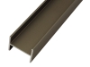 PPH18 Aluminium H-shaped Profile For Furniture Boards - Champagne