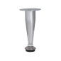 003 Adjustable Furniture Leg - 100 mm, Chrome