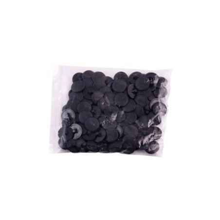 Plastic Caps For Furniture Screws - Black, PZ 2/PH 2