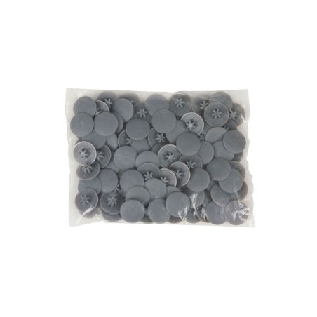 Plastic Cap For Furniture Screws - Grey