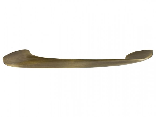 Ретро дръжка за мебели 1105 - 128 мм, Старо злато