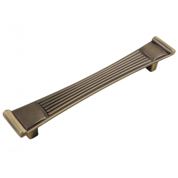 90304 Retro Furniture Handle - 128 mm, Old Gold