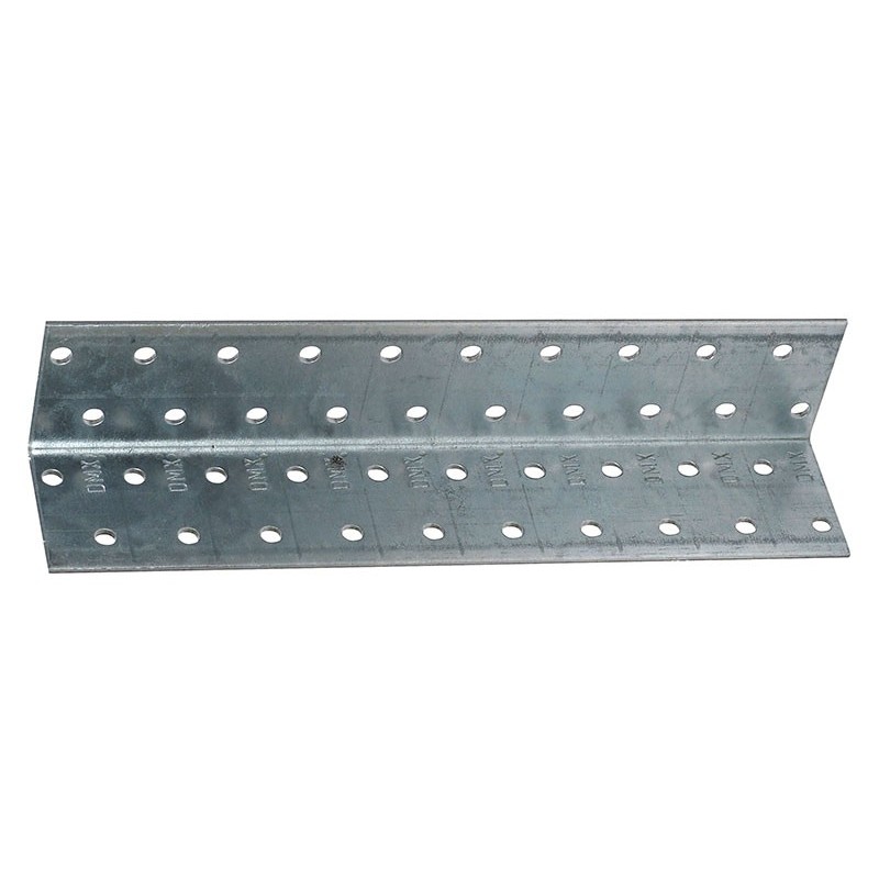 Метална ъглова планка с перфорация DMX KM 15 - 40 x 40 x 200 мм